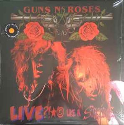 Guns N Roses Live Like A Suicide Lp Ediz Lim Vinile Giallo Arancio