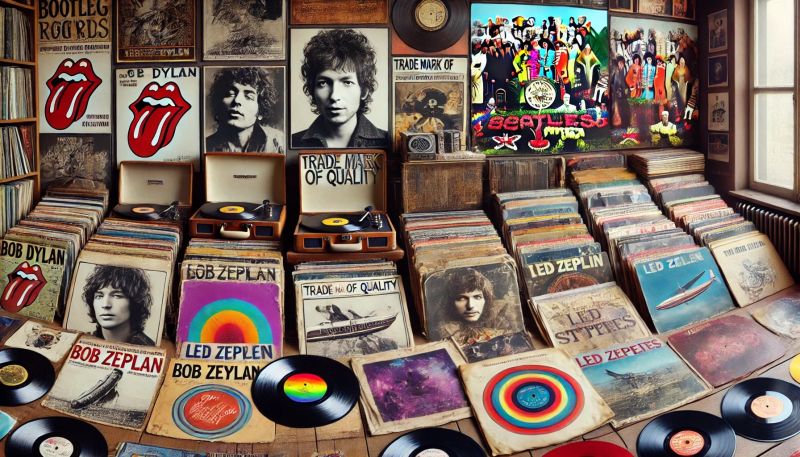 La Storia dei Bootleg in Vinile: Etichette Storiche e Rarità