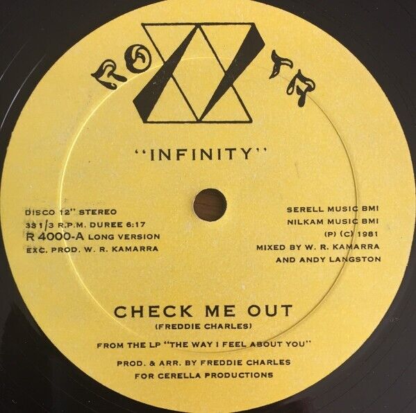 Infinity 15 - Check Me, Out Vinyl, 12