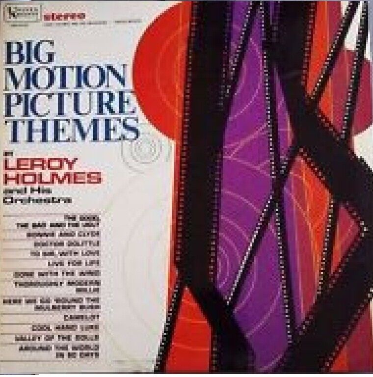 Leroy Holmes - Big Motion Picture Themes, United Artists Records UAS 9015, ITALYY
