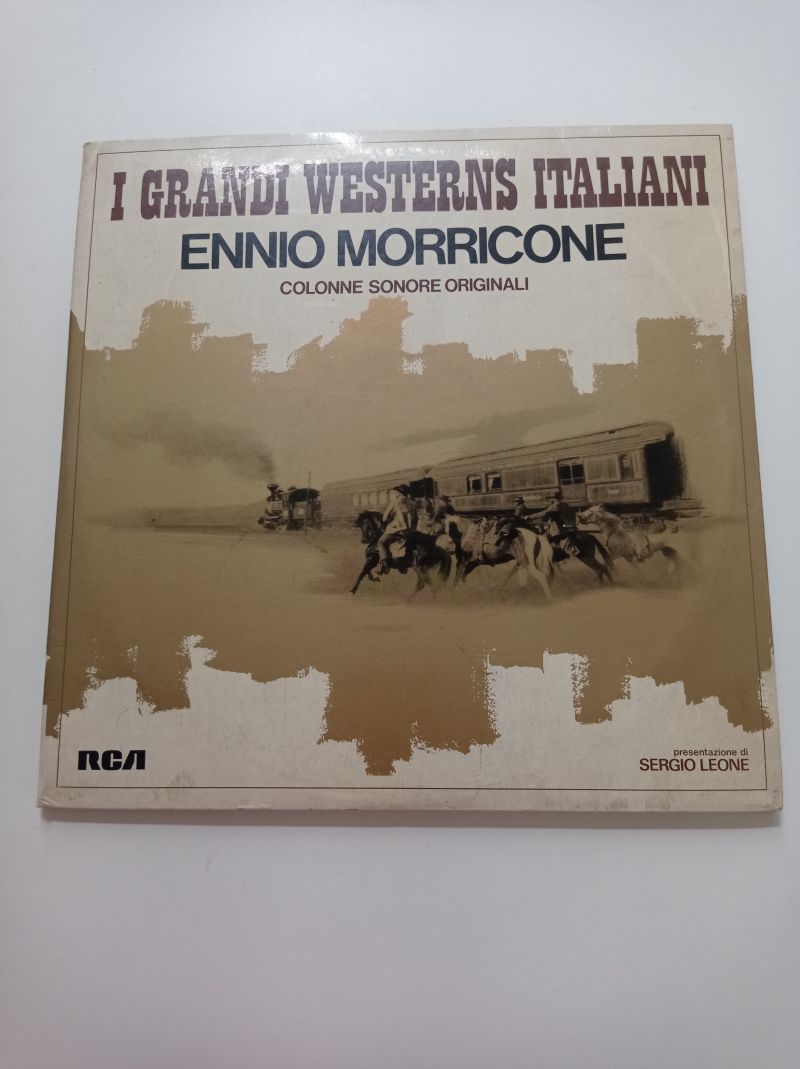 LP Ennio Morricone I grandi Westerns Italiani 1974